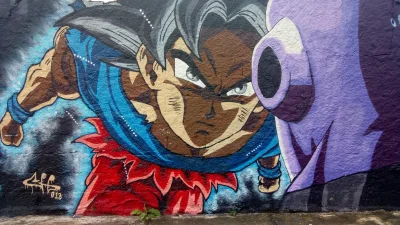 enforcer - #dragonball #reddit #streetart #brazylia