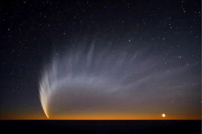 SchrodingerKatze64 - Zdjęcie przedstawia kometę McNaught która pojawiła się na naszym...