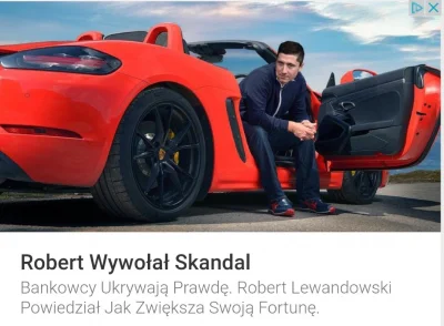 NiMomHektara - Taka reklama Bitcoinów mi się wyświetliła z Lewandowskim.
link: https:...