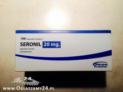 AnonimoweMirkoWyznania - #anonimowemirkowyznania 
Od 19 dni jem sobie seronil (prozac...