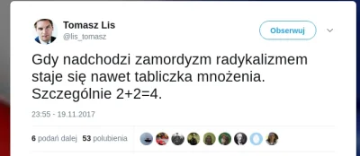 c.....h - Matematyka według Tomasz Lisa.
https://twitter.com/lis_tomasz/status/93251...