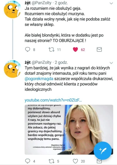 falszywyprostypasek - Ogórek żali się, że nie chcą jej obsługiwać w sklepach. 
Ogórek...