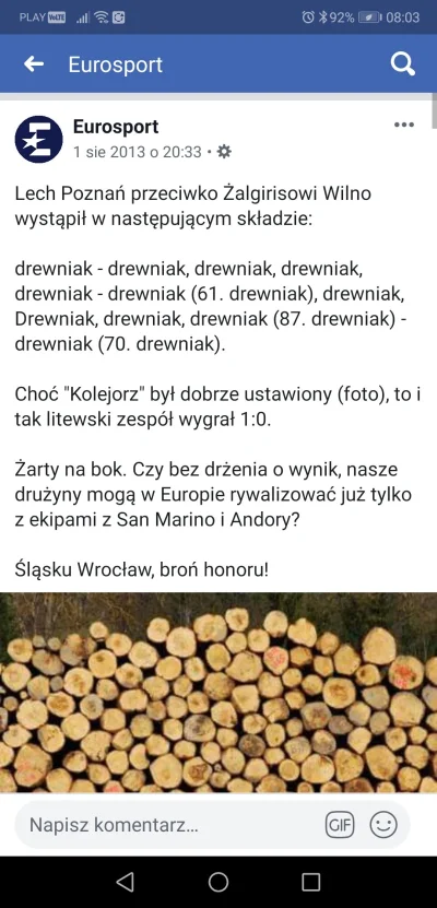 Karolwezmnie - Ehhh... Gdyby w tym 2013 wiedzieli co się będzie odwalało xd #mecz #go...