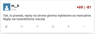 Ar0 - @ryhu jak to wspomniała administracja parę dni temu, to nie ty decydujesz co bę...