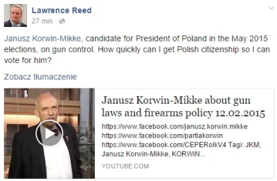 RPG-7 - > How quickly can I get Polish citizenship so I can vote for him?

#2zdrajc...
