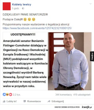 pawelososo - @bomba4: Akurat ten fanpage to dosyć zgrabny troll. Na potwierdzenie myc...