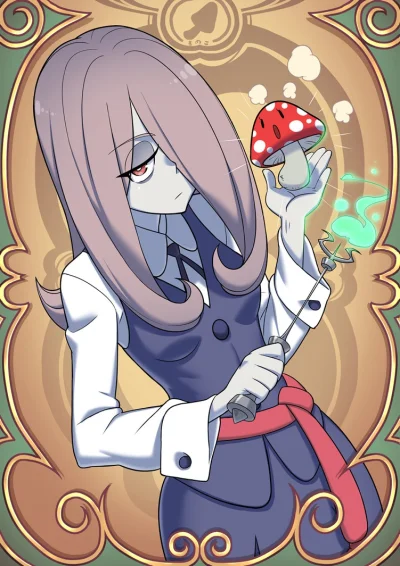 LlamaRzr - #randomanimeshit #littlewitchacademia #sucymanbavaran #redeyesalert