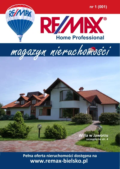 remax - #marketing #reklama - RE/MAX Home Professional - #magazyn #nieruchomosci http...