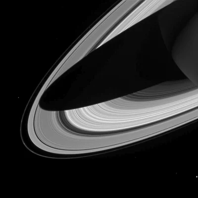 d.....4 - Cień padający na pierścienie Saturna

#kosmos #astronomia #conocastrofoto #...