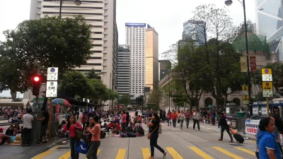 wujekG - Najazd filipinskich niań w centrum Hong Kong. Historia na osobny dłuższy wpi...