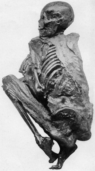 KawiakJones - Zdjęcie przedstawia mumię zagubionego Johna (The Lost John) znalezioną ...