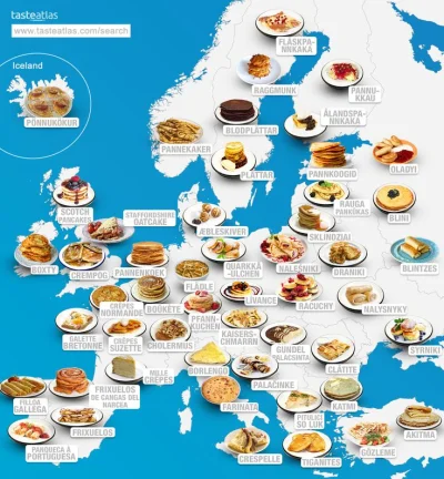 p.....e - ! #jedzenie #slodycze #wypieki #nalesniki #mapy #mapporn #europa #ciekawost...