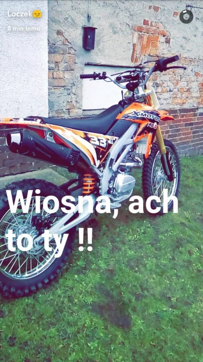 loczekdk - Czuje dobrze człowiek!
Uwielbiam cieple powietrze.
Dzis odpalilem motocykl...