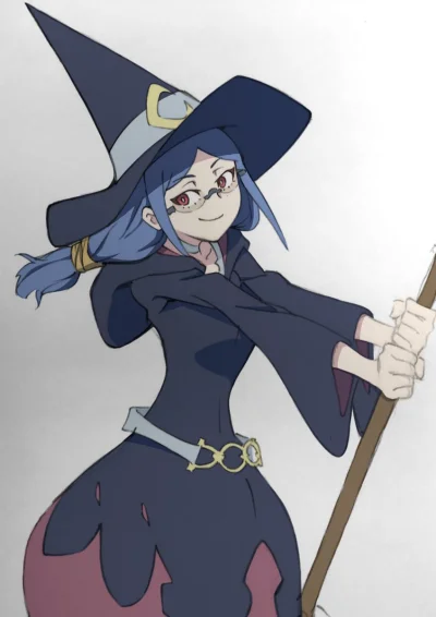 E.....a - #randomanimeshit #littlewitchacademia #professorursula #ursula #meganekko
...