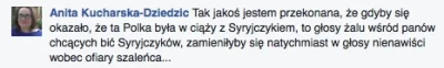 r.....0 - Po necie krąży screen z facebooka gdzie "obrońcy polskich kobiet" jasno dek...