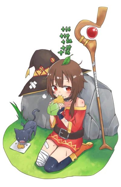 Hajak - #randomanimeshit #anime #konosuba #megumin @bdag476 #chomusuke