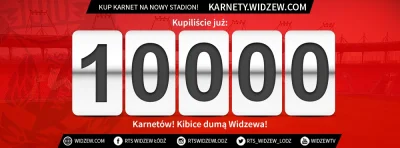 lolattack - Widzew sprzedał 10 000 karnetów ! : )

#widzew #lodz #pilkanozna #ekstr...