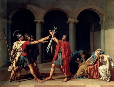 garmil - JACQUES-LOUIS DAVID (1748-1825)

- Francuz, neoklasycyzm
- był politykiem...