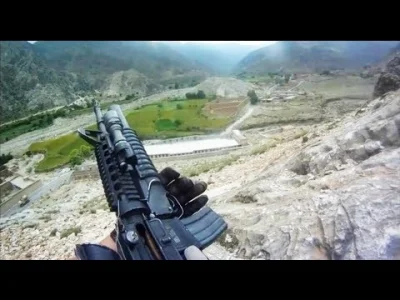 w.....u - Żołnierz US Army wydostaje się spod ognia Talibów. Przeżył mimo kilkukrotny...
