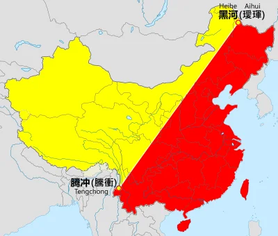 swietlowka - 94% mieszkańców Chin mieszka w czerwonej strefie, tylko 6% w żółtej
#ch...