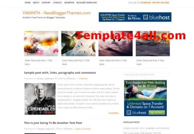pameladesign - Grunge Portfolio Blogger Theme Template Layout Design #blogger #design...