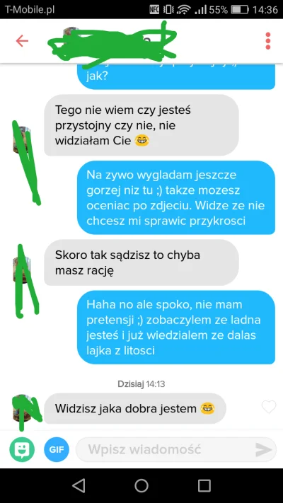 P.....3 - Ehh
#tinder #logikarozowychpaskow #rozowepaski #przegryw #tfwnogf