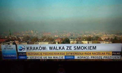 murza - #smog #krakow #TVN