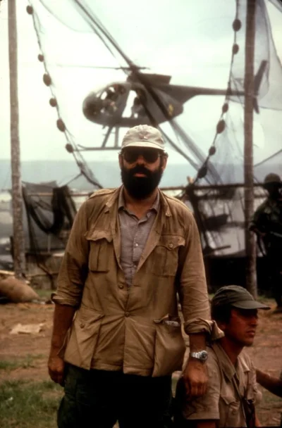 ColdMary6100 - #wejscieodzakrystii 
Francis Ford Coppola podczas zdjęć do filmu Czas...