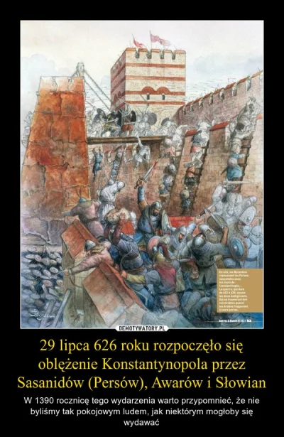 Powstaniec - Rocznica wydarzenia sprzed 1390 lat 

 Oblężenie Konstantynopola – oblę...