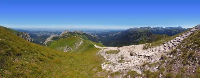 HulajDuszaToLipa - Panorama została zrobiona w sobotnie południe (11.07.2015), ze zbo...