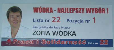 saint - @kiboq: Ja głosuję wyłącznie na Panią Zofię bo wspieram polski przemysł spiry...