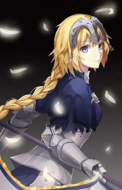 bakayarou - #randomanimeshit #fate #fategrandorder #jeannedarc #animeart #