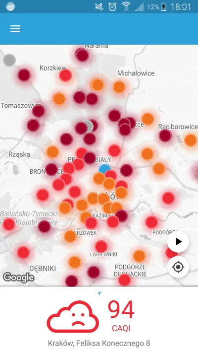 buszmen007 - #krakow #smog #biegajzwykopem #bieganie #android

AIRLY - appka ktora po...