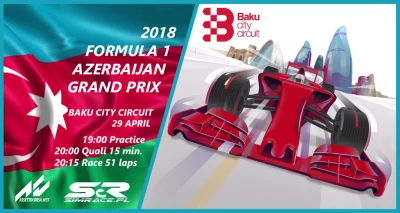 LKRISS - Program dnia dla fana F1? 

Sobota
12:00 - Baku City Circuit, Trening 3
...
