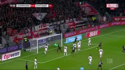 nieodkryty_talent - Bayer Leverkusen [1]:0 Stuttgart - Kevin Volland
#mecz #golgif #...