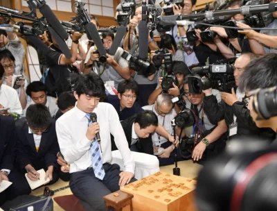 ama-japan - Wywiad tuż po przegranym pojedynku shogi