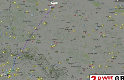pan-audytor - Z Pragi do Katowic lecę przez... Gdańsk? :D #flightradar24 #lotnictwo