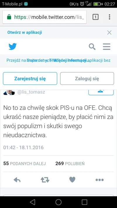 qwerss - Ciekawe czy taką samą miał opinie gdy PO położyła łapę na ofe xD #bekaztomas...