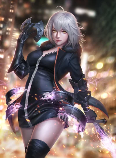 LlamaRzr - #randomanimeshit #fate #fategrandorder #avenger #jeannedarc #jeannealter #...