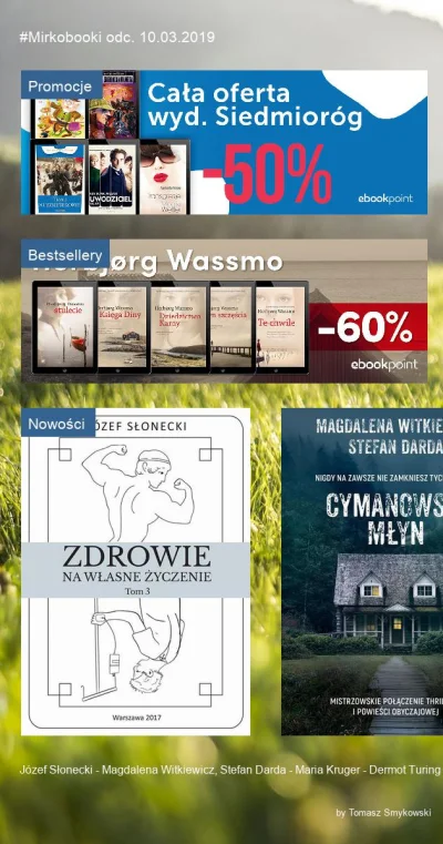 tomaszs - Przegląd ebooków 2019-03-10

 Mirkobooki 2019-03-10 ( ͡° ͜ʖ ͡°) 

Przeg...