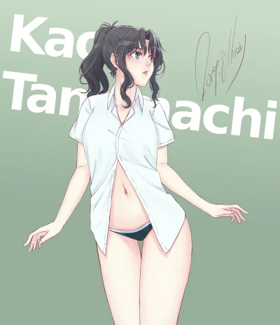 Czokolad - #randomanimeshit #anime #amagami #kaorutanamachi #swimsuit #