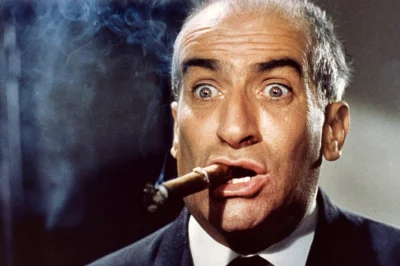 xandra - Dziś 103 rocznicę urodzin obchodziłby Louis de Funès. Odszedł 27 stycznia 19...