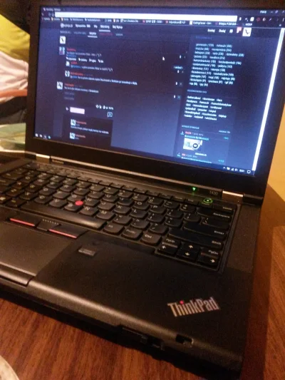 p.....n - Elo miraski. Trochę #chwalesie bo kupiłem thinkpada.

#thinkpad #t430