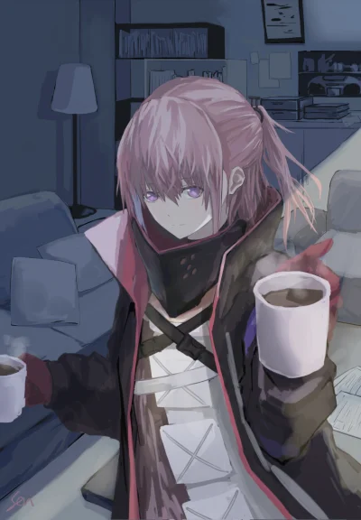 bakayarou - Przynieście mi jeszcze jeden kubek kawy ⁽⁽◝( - ω - )◜⁾⁾.
#randomanimeshi...