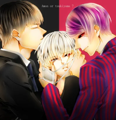 BlackReven - #randomanimeshit #yaoi #tokyoghoul #koutarouamon #kenkaneki #shuutsukiya...