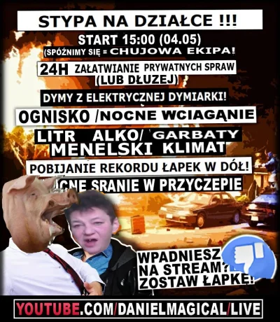 N.....k - Najnowszy plakat z działki ( ͡°( ͡° ͜ʖ( ͡° ͜ʖ ͡°)ʖ ͡°) ͡°)
#patostreamy #d...