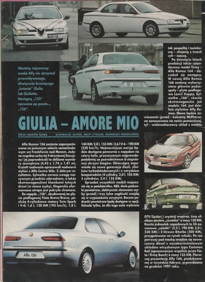 Z.....u - Artykuł o królowej lawet - AR ( 1997 r. )

#italiancars

SPOILER