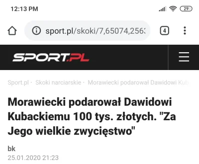 jasaszlasama - Podarował, czyli dał ze swoich pieniędzy? Ten to ma gest!

#sport #pol...