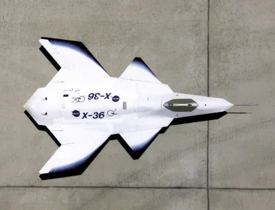 d.....4 - X-36 Tailless fighter research aircraft (bezogonowy myśliwiec do badań nad ...