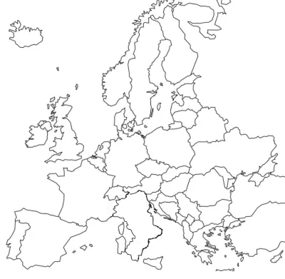 Felix_Felicis - Mapa Europy, na której Włochy zostały zastąpione województwem śląskim...